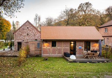 Gesindehaus Försterei Tornow Außenansicht