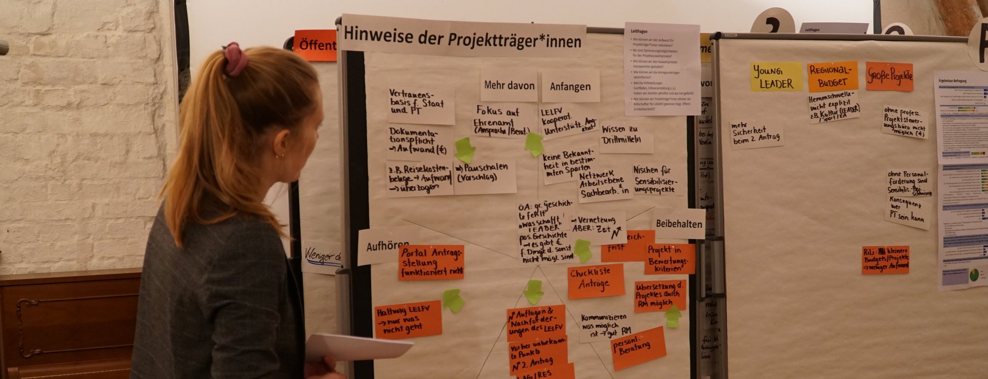 Auswertung des Feedbacks im Rahmen des Strategieforums