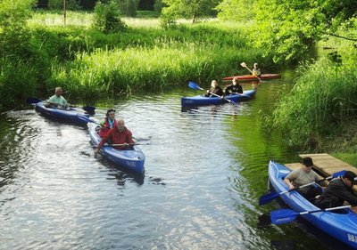 Kanufahren in OPR